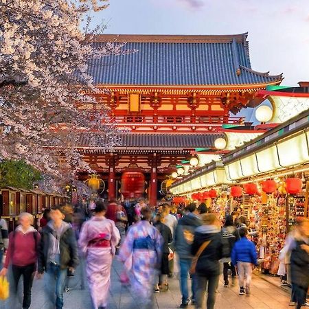 도쿄 *301 Oshiage Sta 3Mins Walk! Wi-Fi Elevator 아파트 외부 사진
